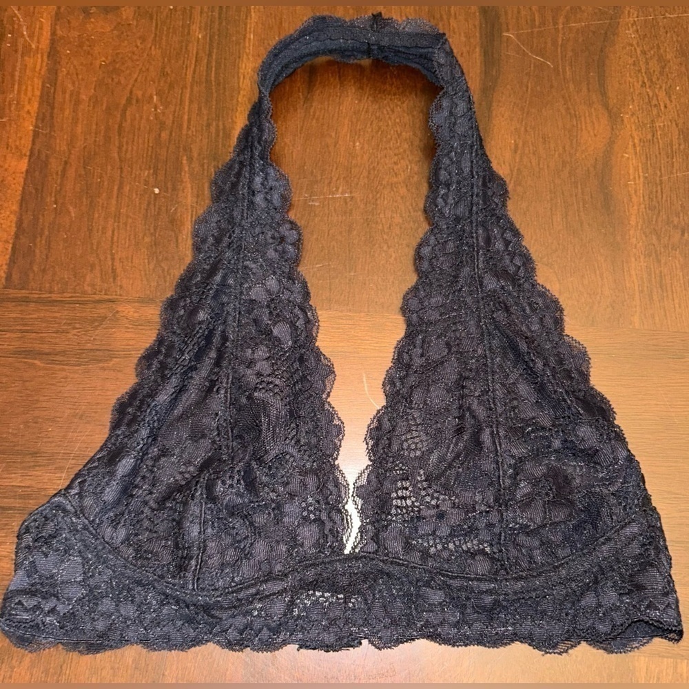 (2) Intimately Free FREE PEOPLE Halter & Bandeau Lace Bras- Size XS/S